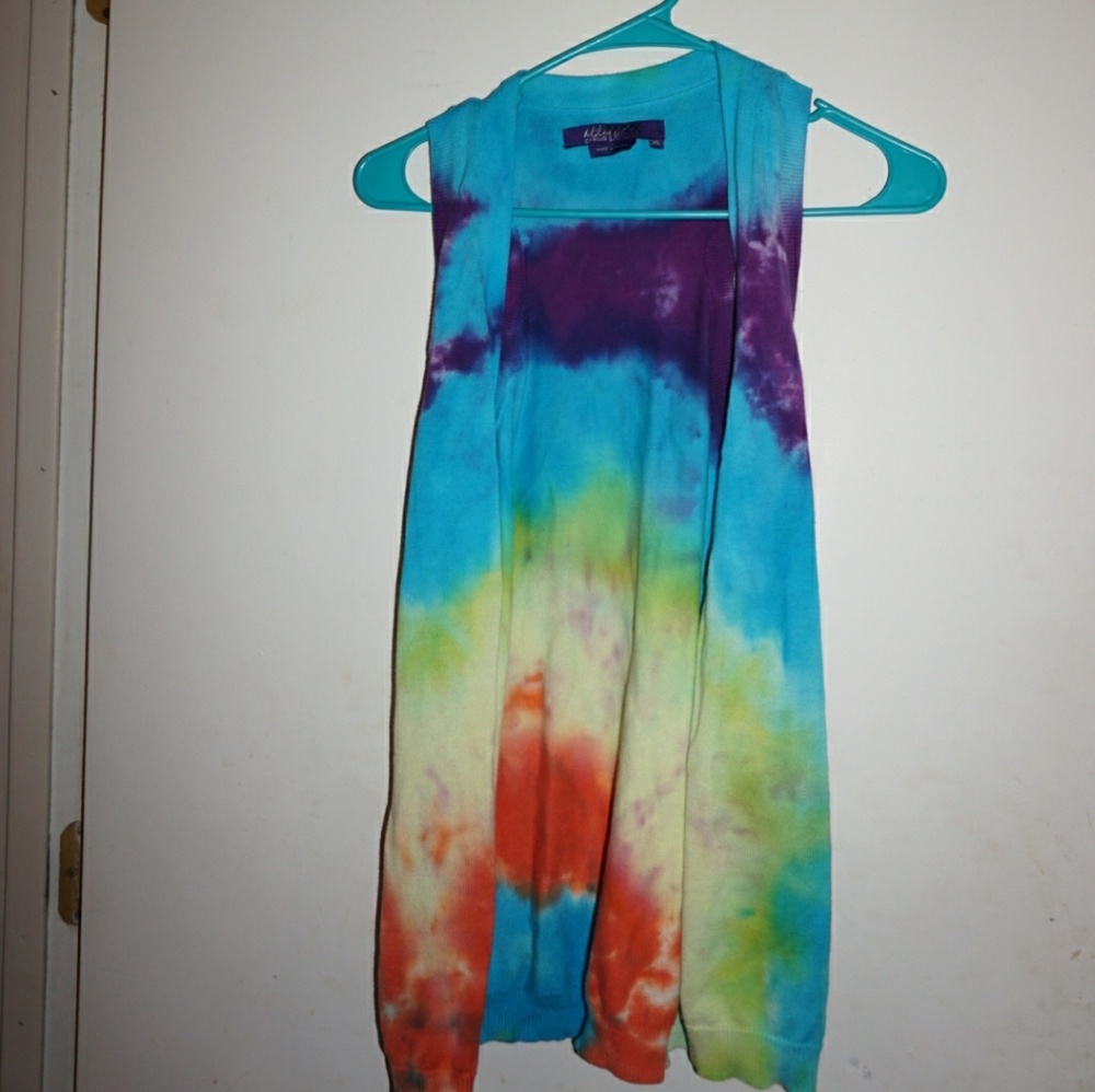 Tye dye cardigan!
